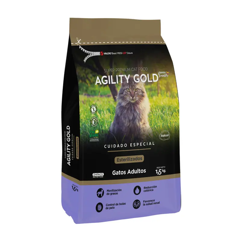 Comida Para Gato Agility Gold Esterilizados