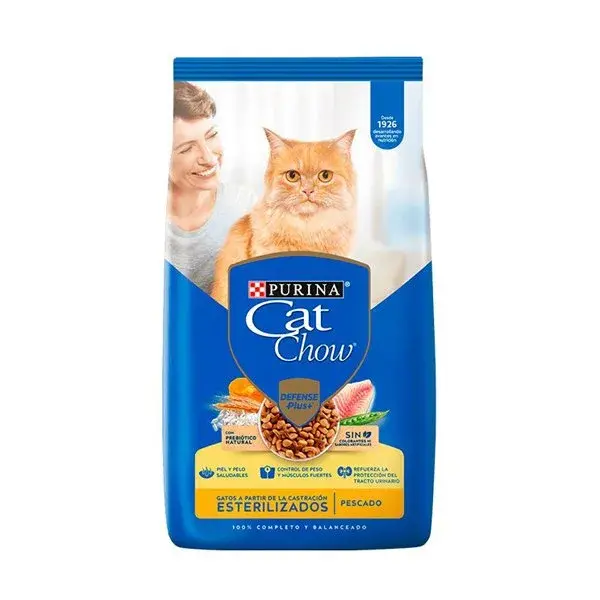 Comida Para Gato Cat Chow Castrados Defense Nature