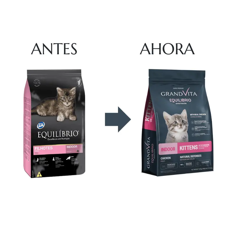 Comida Para Gato Equilibrio Feline Filhote