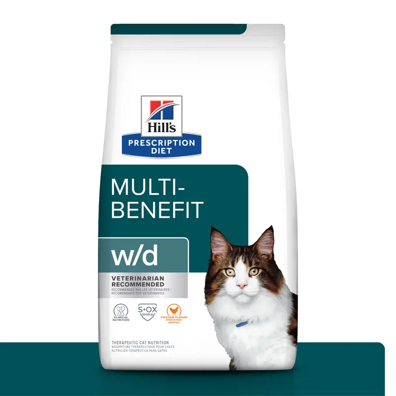 Comida para gato Hills Mantenimiento Peso w/d 4 Lbs
