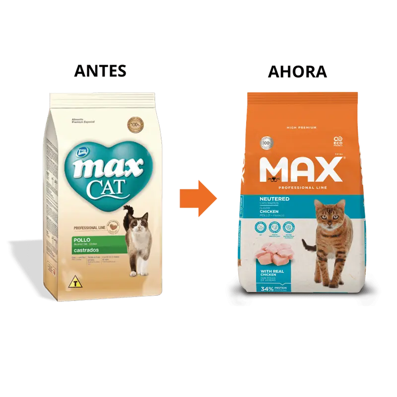Comida Para Gato Max Cat Castrados