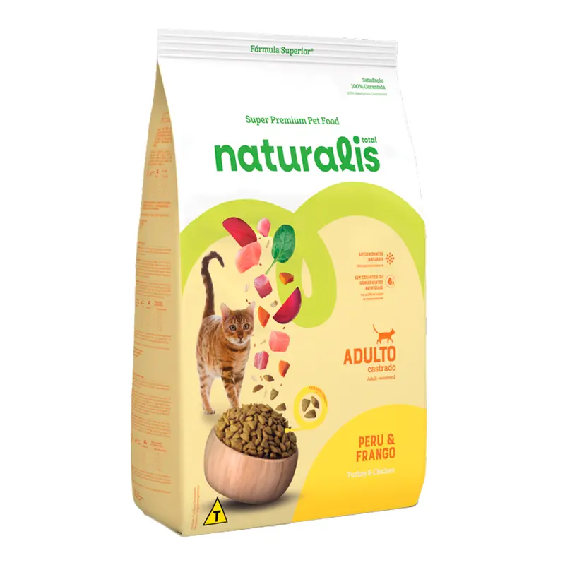 Comida Para Gato Naturalis Castrados Pollo