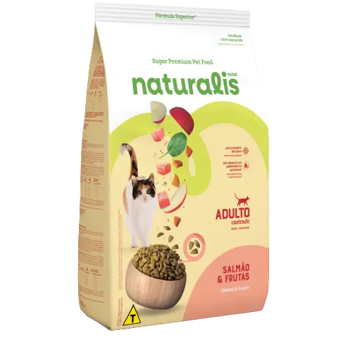 Comida Para Gato Naturalis Castrados Salmon