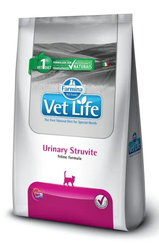 Comida Para Gato Vet Life Urinary Struvite 2 Kg