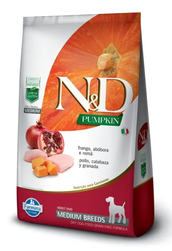 Comida Para Perro Adulto Medium N&D Pumpkin  Pollo