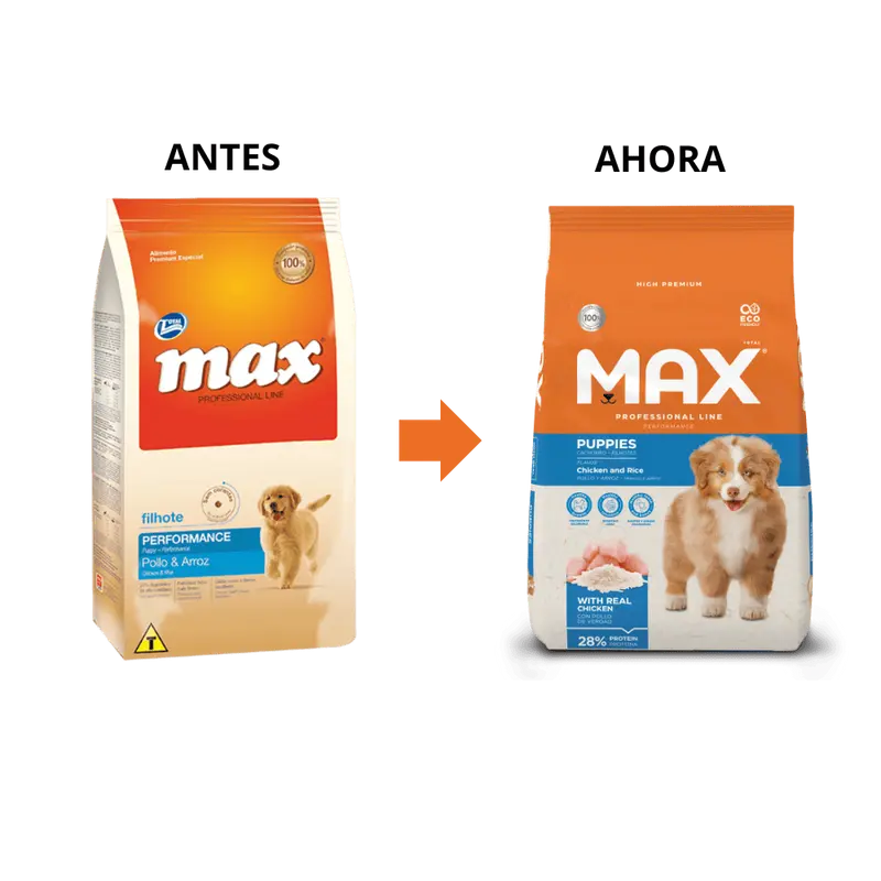 Comida Para Perro Cachorro Max Filhote Ferformance