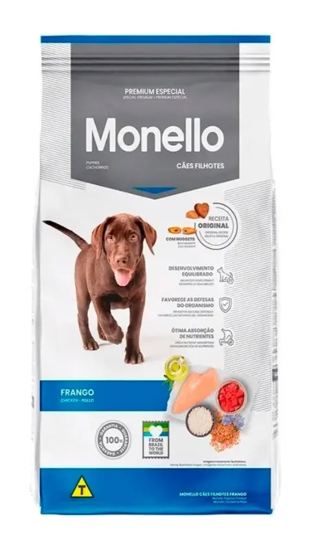 Comida Para Perro Cachorro Monello Tradicional