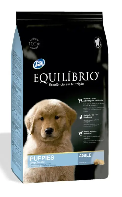 Comida Para Perro Equilibrio Filhote Razas Grandes 15Kg