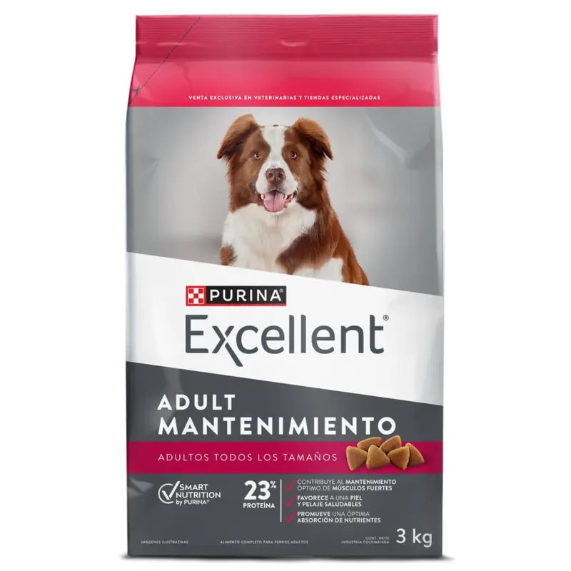 Comida Para Perro Excellent Adult Mantenimiento Formula