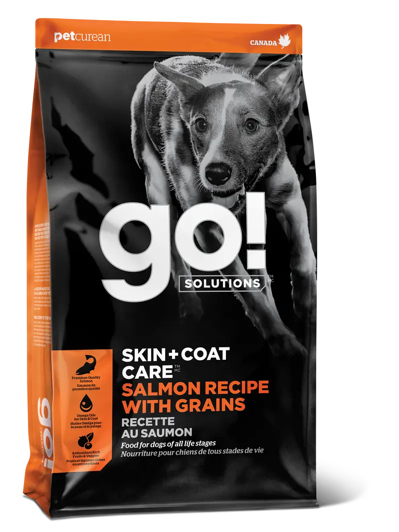 Comida Para Perro GO! SKIN + COAT Receta de Salmón