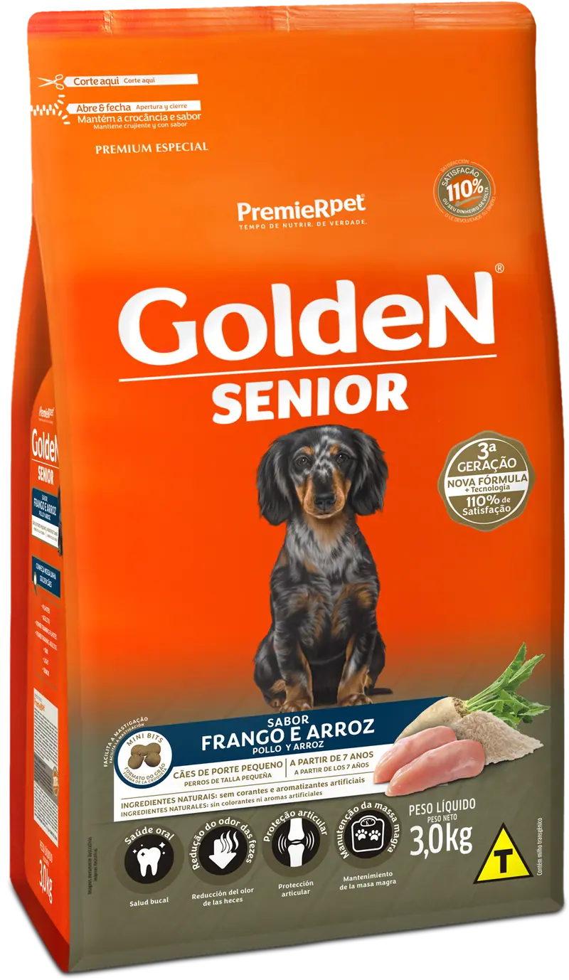 Comida Para Perro Golden Senior Mini Bits