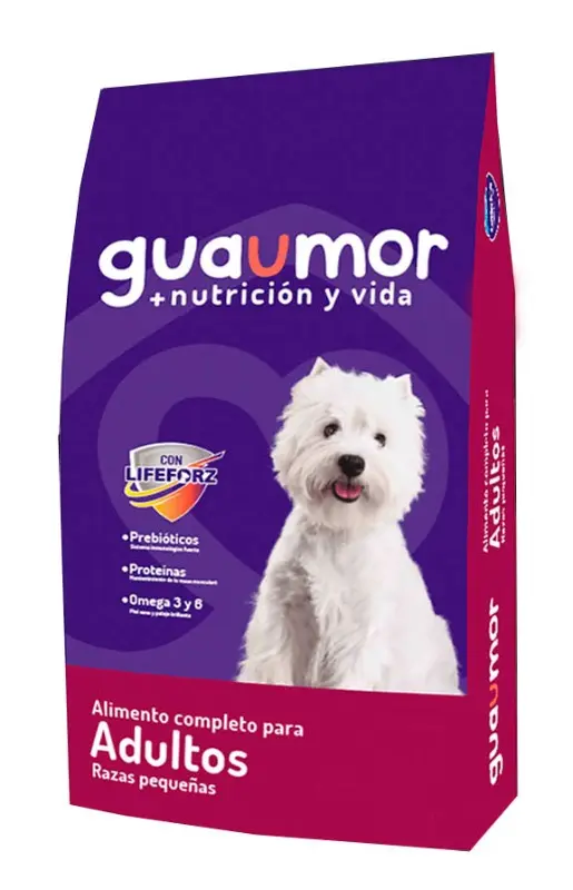 Comida Para Perro Guamor Adulto Raza Pequeña