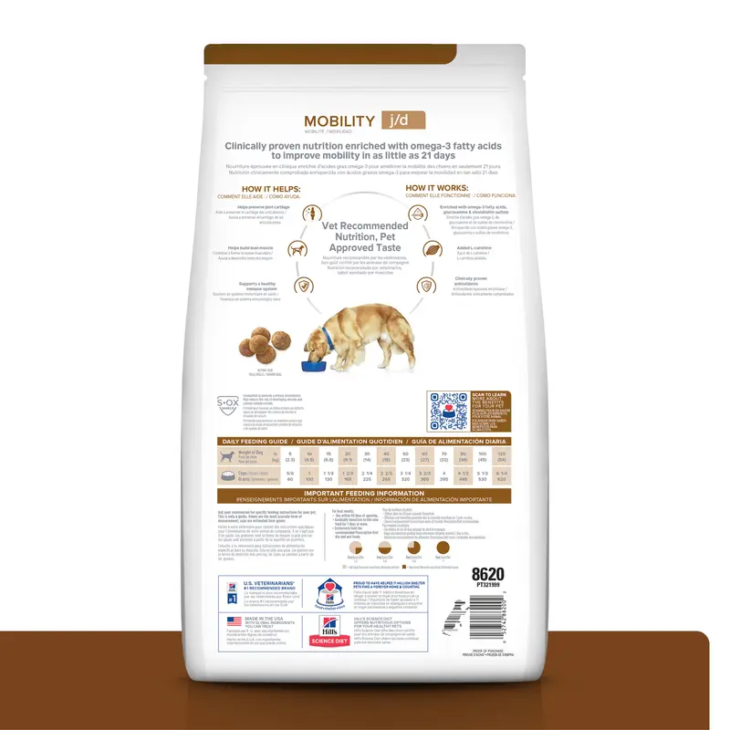 Comida para perro Hills Prescription Mobility j/d