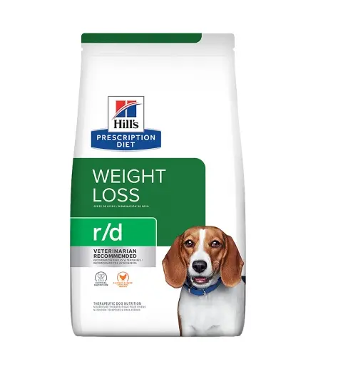 Comida para perro Hills Reducción de peso r/d 17.6 Lbs