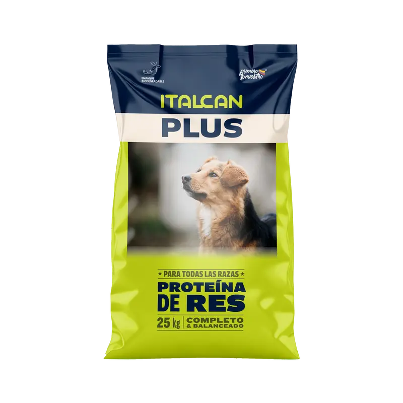 Comida Para Perro Italcan Plus Carne y Vegetales