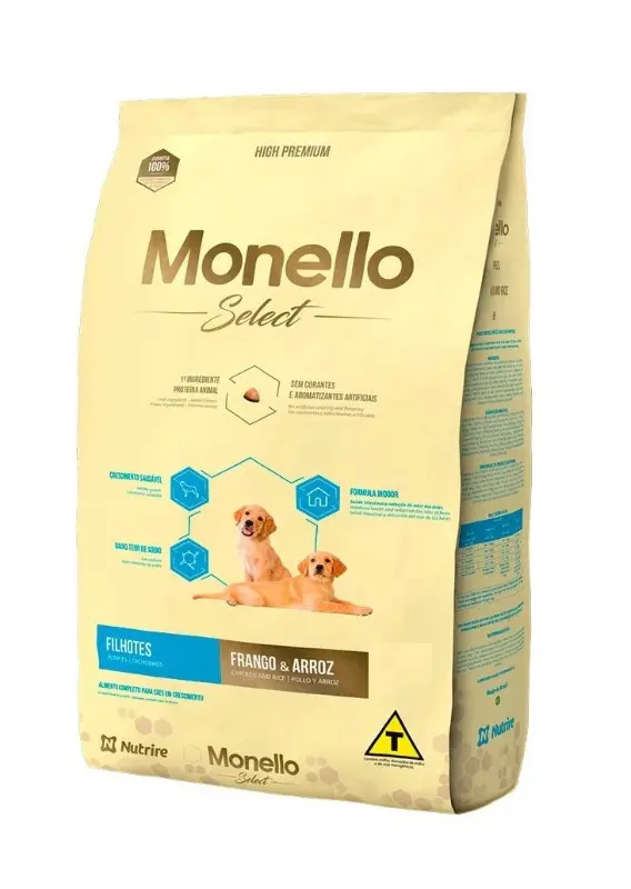 Comida Para Perro Monello Select Dog Cachorro 2 Kg