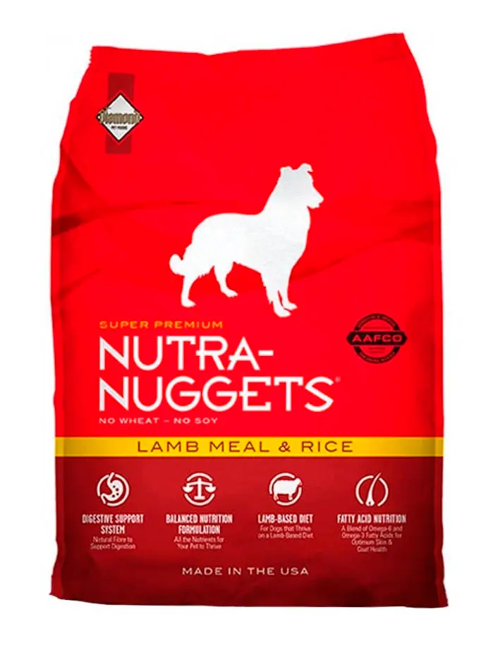 Comida Para Perro Nutra Nuggets Lamb Meal & Rice