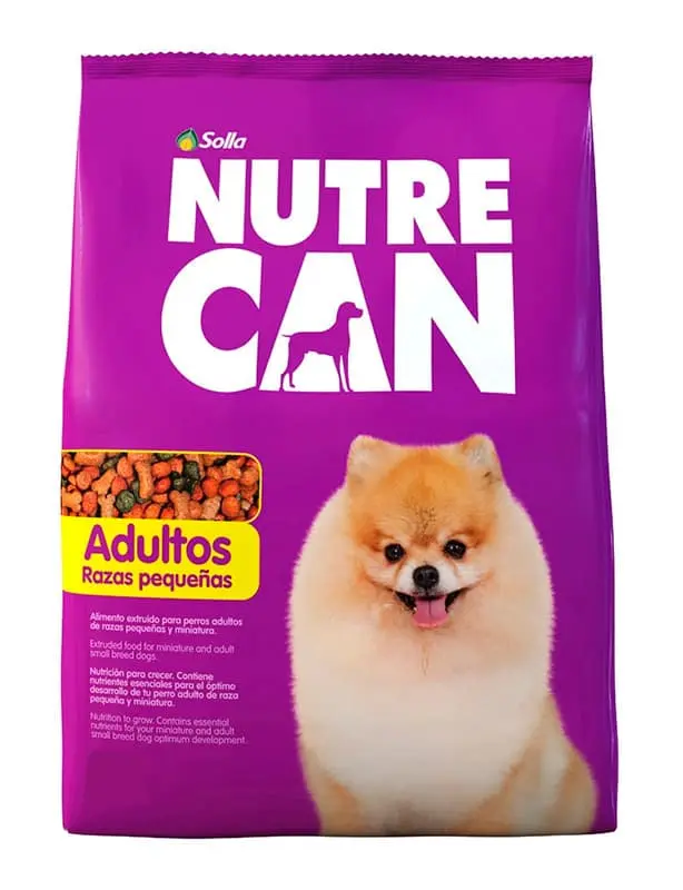 Comida Para Perro Nutrecan Adulto Razas Pequeños