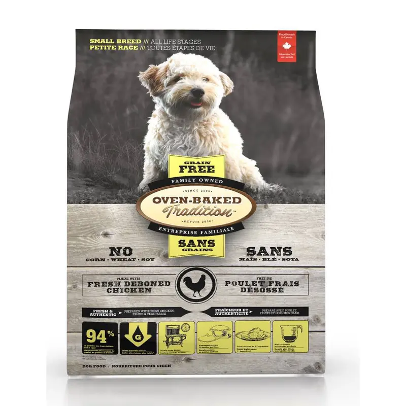 Comida Para Perro Oven Baked Dog Grain Free Small Breed