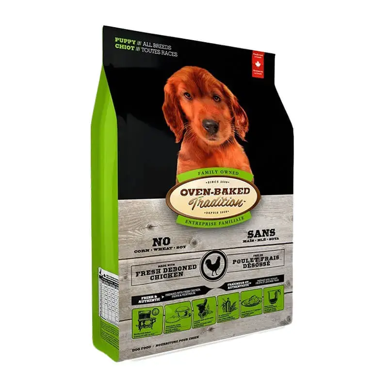 Comida Para Perro Oven Baked Dog Puppy All Breeds Pollo 140g
