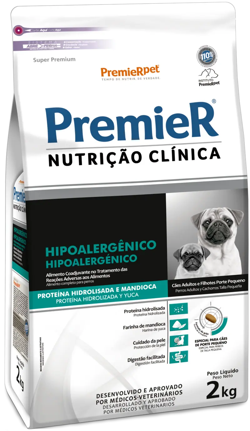 Comida Para Perro Premier Clínica Hipoalergénico Razas