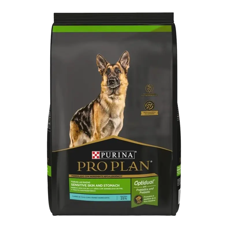 Comida Para Perro Pro Plan Sensitive Skin & Stomach 10Kg