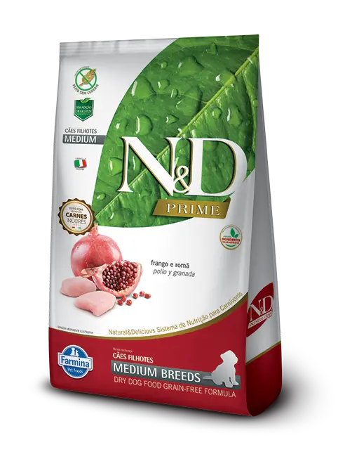 Comida Para Perro Puppy Medium N&D Prime Pollo 2.5Kg