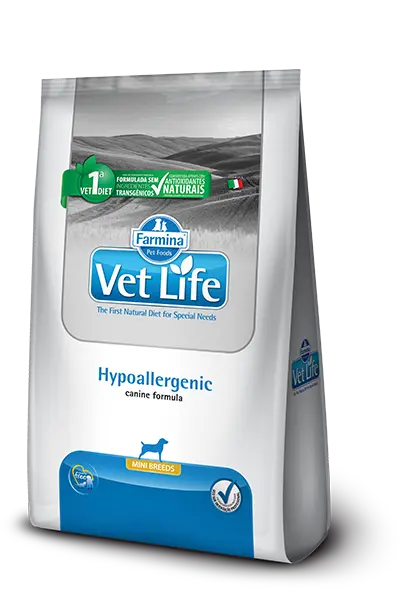 Comida Para Perro Vet Life Nat Hypoallergenic Mini 10.1Kg