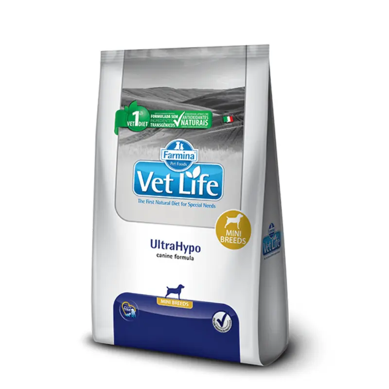 Comida Para Perro Vet Life Ultrahypo Mini 2 Kg