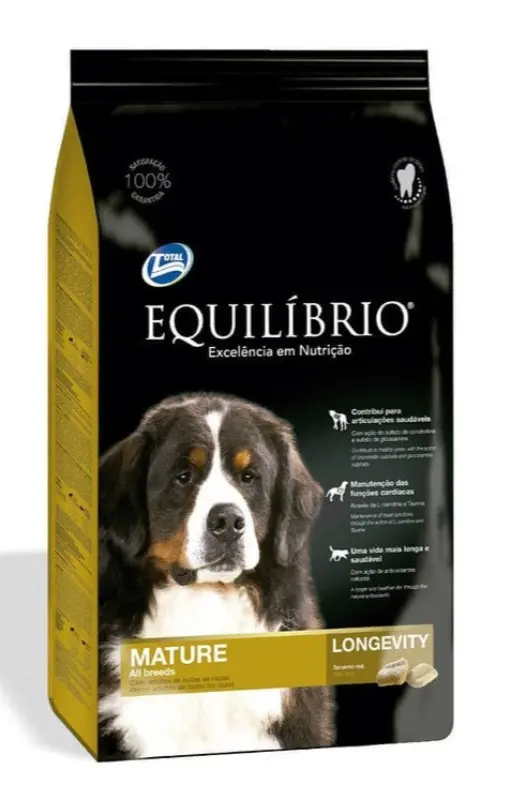Comida Perro Equilibrio Mature All Breeds Longevity 15Kg