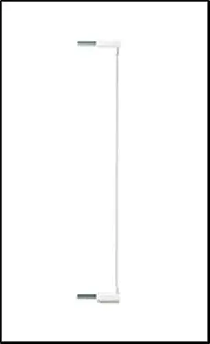 Command Pet 5.5" Tall Presión Gate Extension Para Su Uso Con pg5142 Presión Gate, color blanco