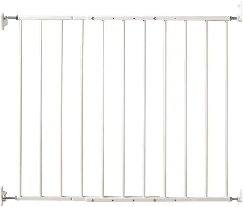 Command Pet montado en la pared puerta, 31" H/24.75"-42.5," Color Blanco