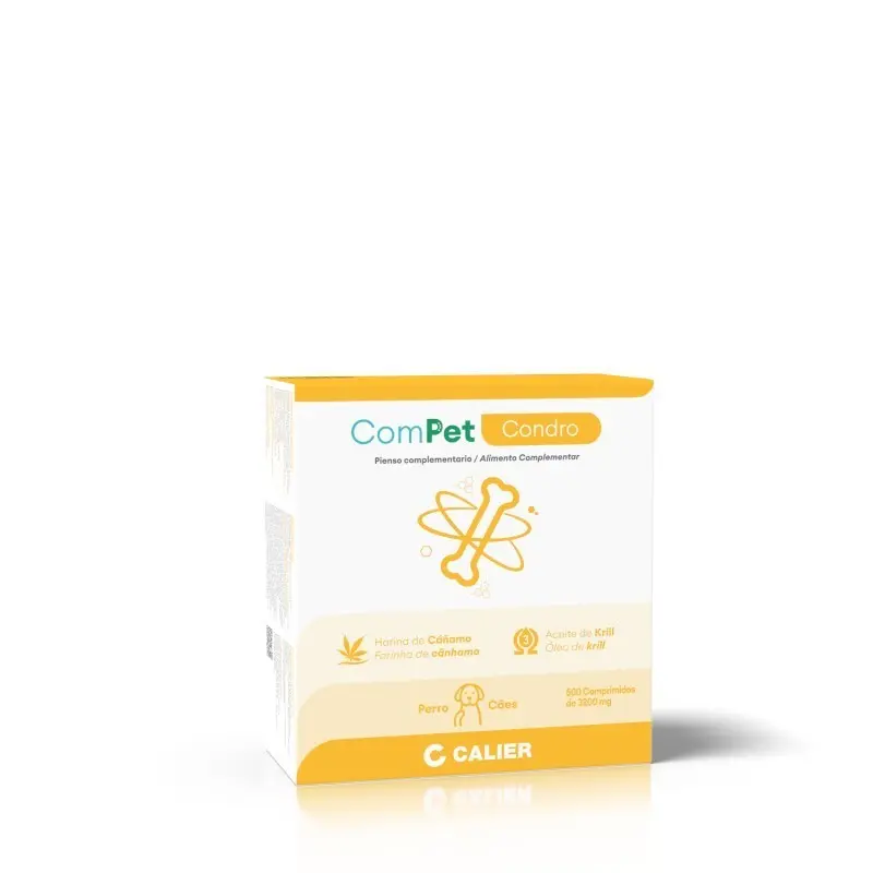 Compet Condro 60 Comprimidos – Condroprotector para Perros y Gatos