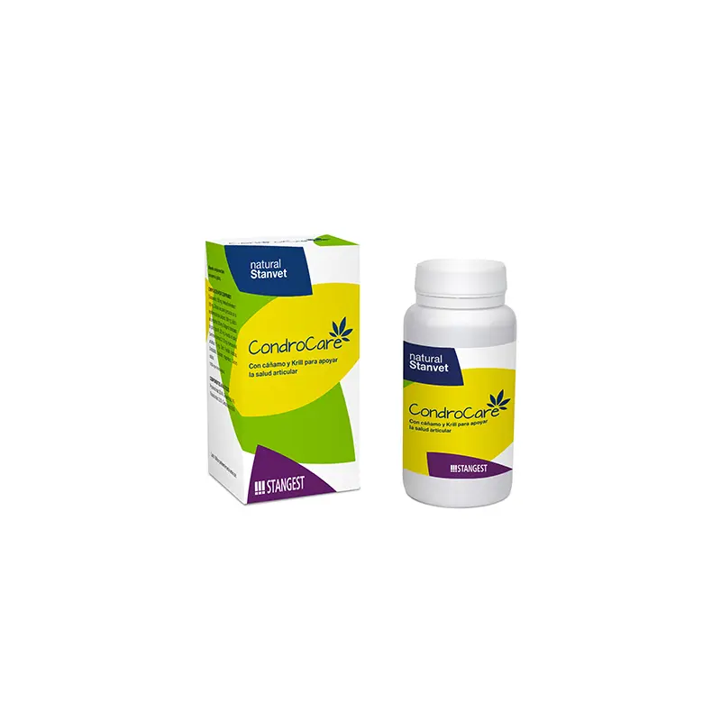 Condrocare 30 Comprimidos – Condroprotector con Cáñamo y Krill para Perros y Gatos