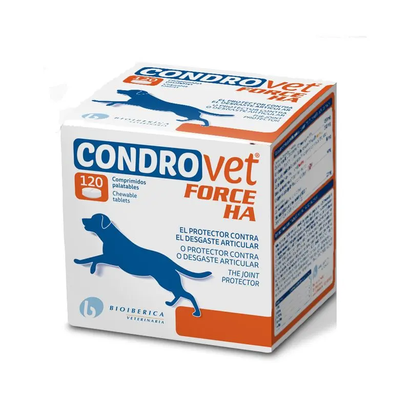 Condrovet Force HA 120 Comprimidos – Condroprotector para Perros