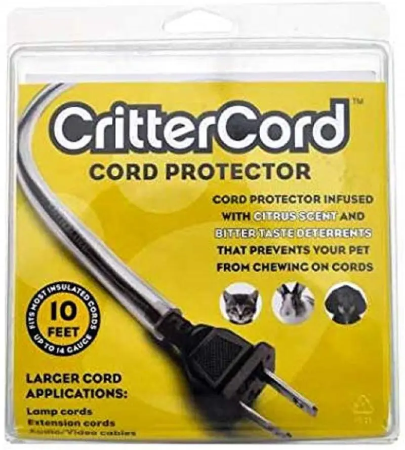 Cord Protector –CritterCord –Una nueva forma de proteger a tu mascota de masticar cables peligrosos