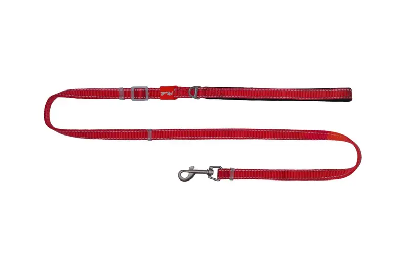 Correa Ajustable Roja Para Perros Marca Plush