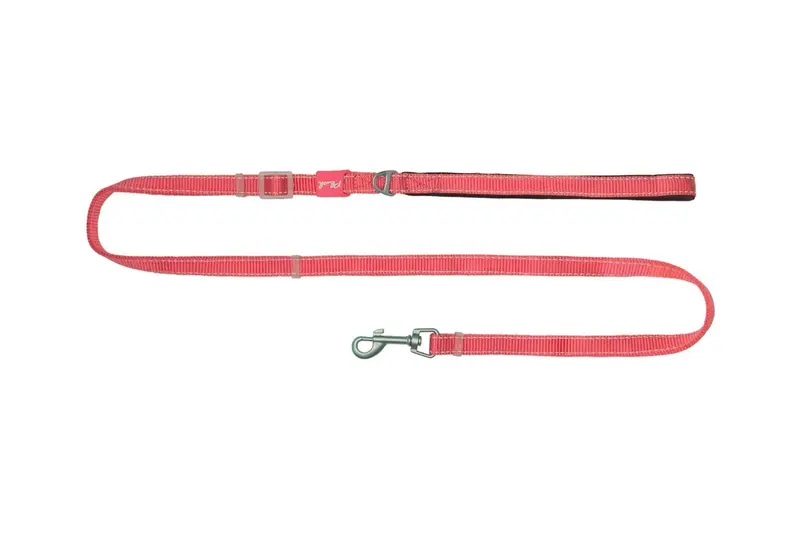 Correa Ajustable Rosa Chicle Para Perros Marca Plush