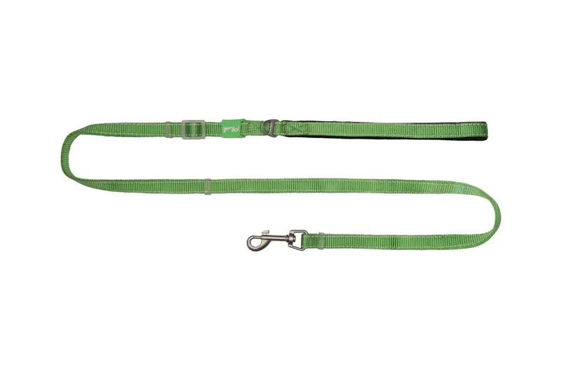 Correa Ajustable Verde Para Perros Marca Plush
