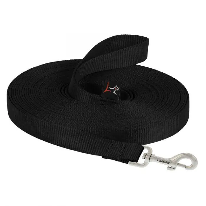 Correa Larga para Entrenamiento en Negro en 9 o 4.5 mts - Training Lead de Lupine