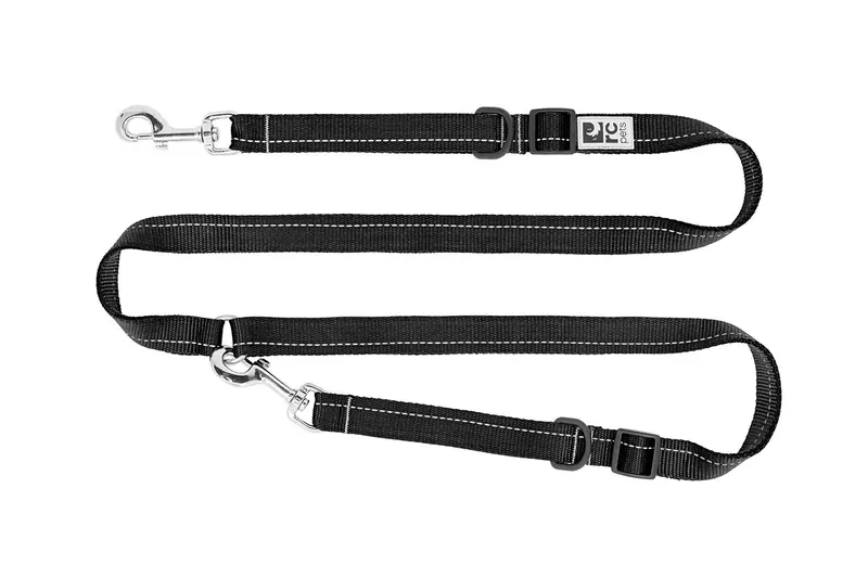 Correa Multiusos Primary Active en Negra c/Reflejante para Perros de RC Pets