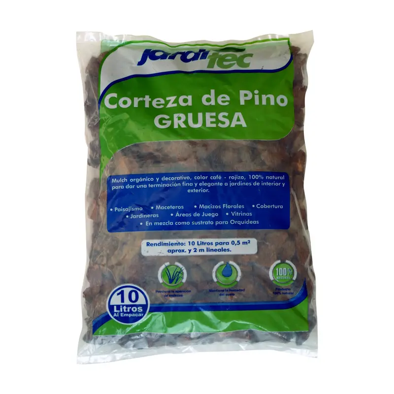 Corteza De Pino Gruesa x 10 Lt