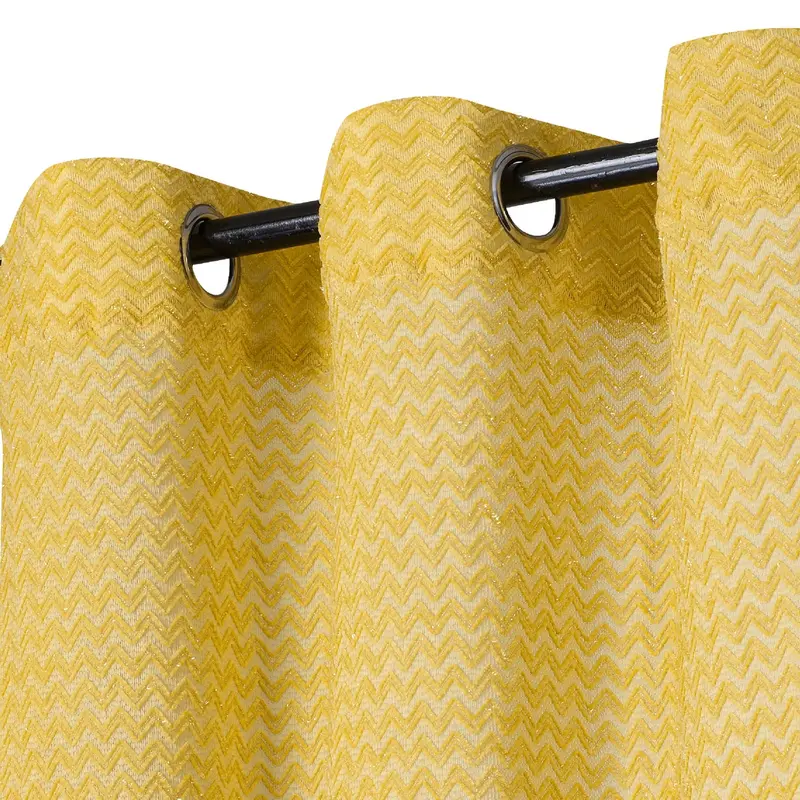 Cortina Visillo Translucido para Salón y Dormitorio, Estilo Moderno 140x260 cm 1 pieza