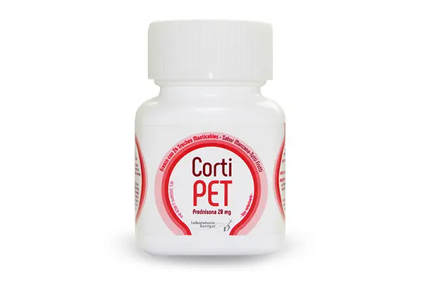 Cortipet rojo sabor Manzana Tutti Frutti ( prednisona 20 mg )
