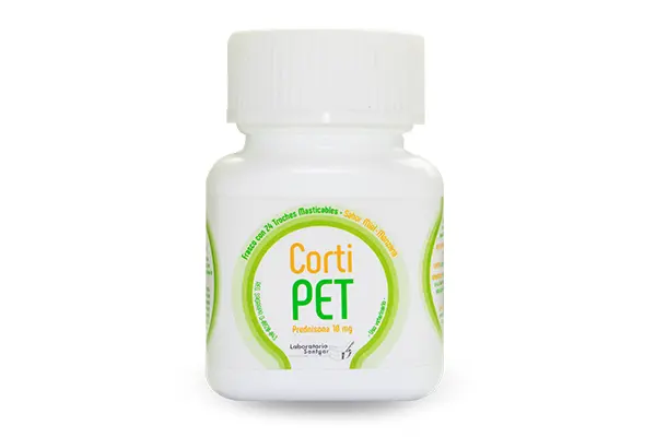 Cortipet verde sabor Miel Manzana ( prednisona 10 mg )