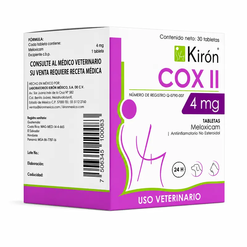 COX II 4MG Meloxicam 4MG 30 Tabletas
