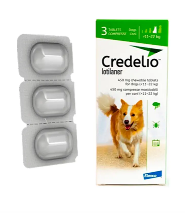 Credelio 450 Mg Perros 11-22 Kg