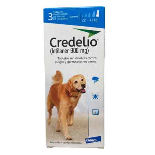 CREDELIO 900 MG / 22 - 45 KG PRECIO POR UNIDAD