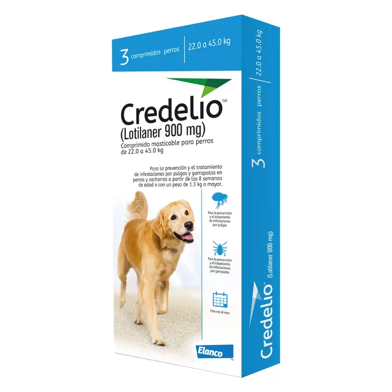 Credelio 900 mg Perros de 22 a 45 Kg