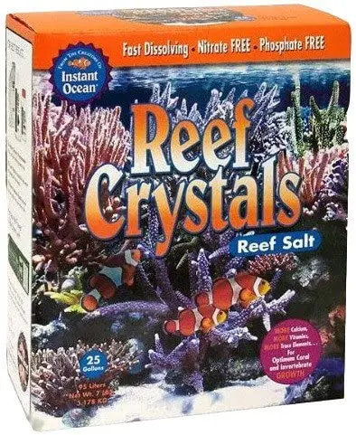 Cristales de sal para arrecife, Océano instantáneo para arrecife, Negro